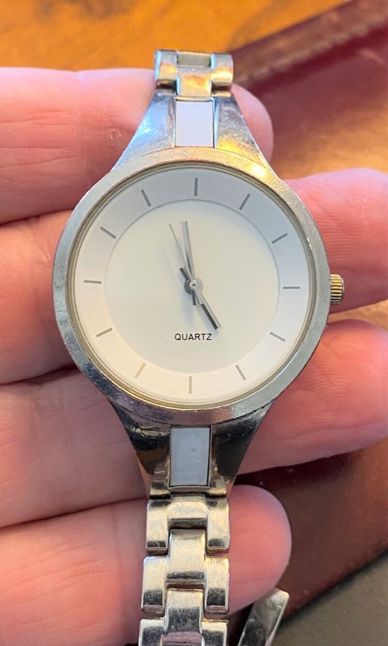 Women's 35mm silver Tone Quartz Watch